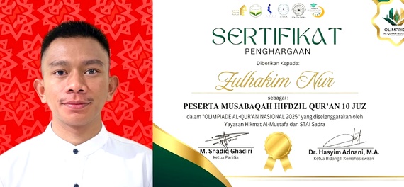 Mahasiswa FAI UM Buton Harumkan Nama Kampus, Raih Juara 2 Nasional Musabaqah Hifdzil Qur\'an 10 Juz